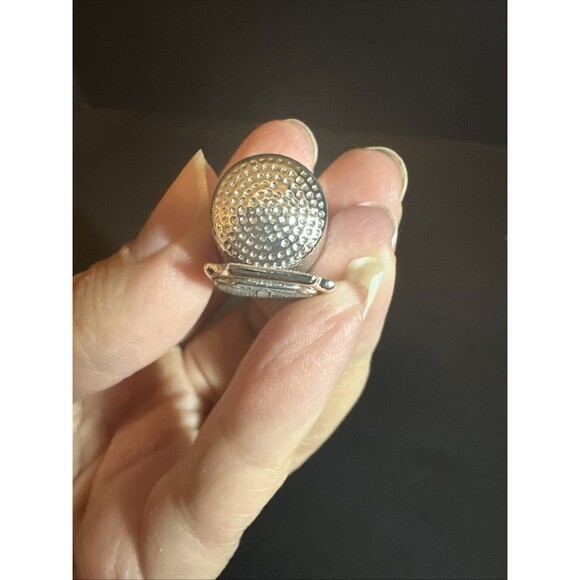 Souvenir Silver Tone Thimble TWE  Atlanta, Georgia Skyline - Picture 5 of 6